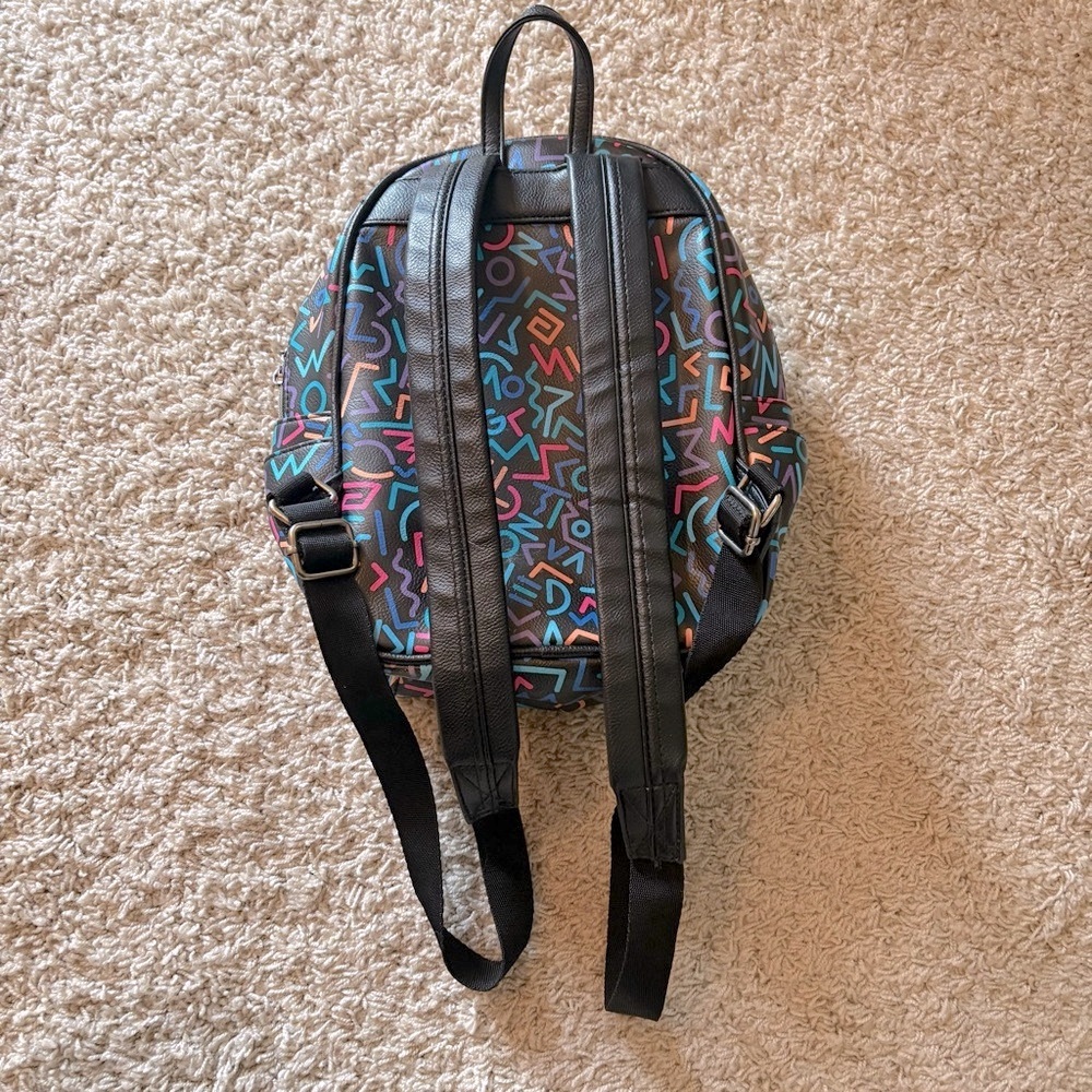 Loungefly Stranger Things Geometric Print Backpack - Picture 4 of 5